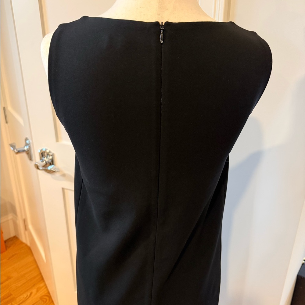 Etro Black Sleeveless Laser-Cut Yoke Shift Dress - Picture 8 of 13